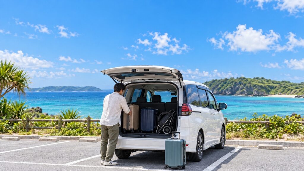 沖縄旅行、4人・5人ならどの車？スーツケースとベビーカーで考えるレンタカー選び
